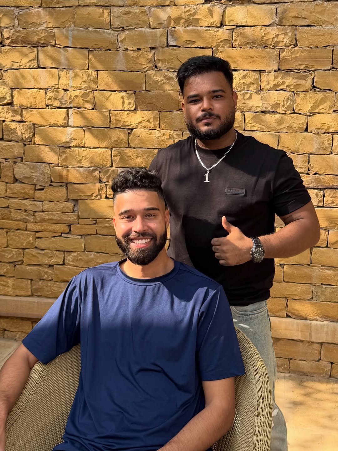 Men's precision fade haircut at Studio 17 Salon DLF Phase 1 Gurgaon