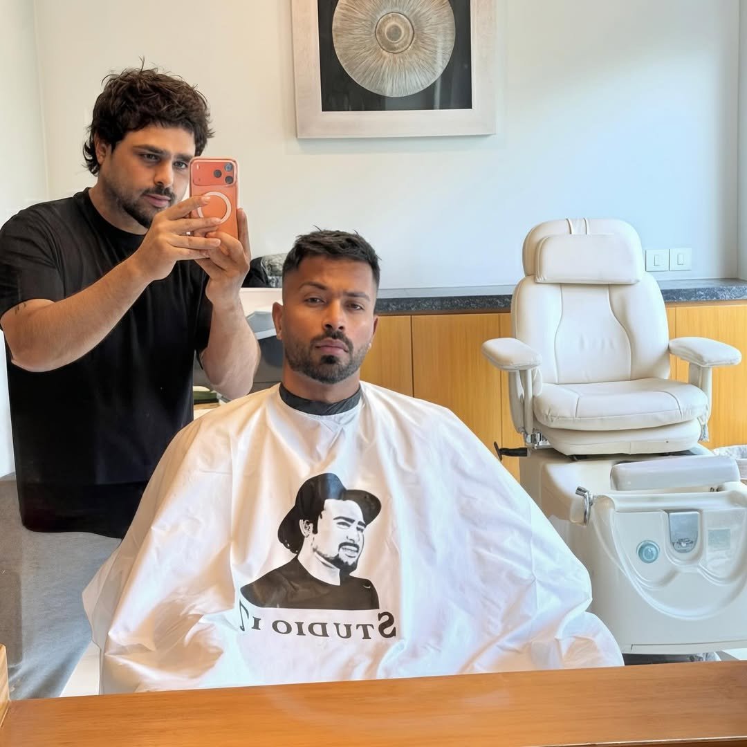 Layered women's haircut with blowdry styling at Studio 17 Salon Gurgaon