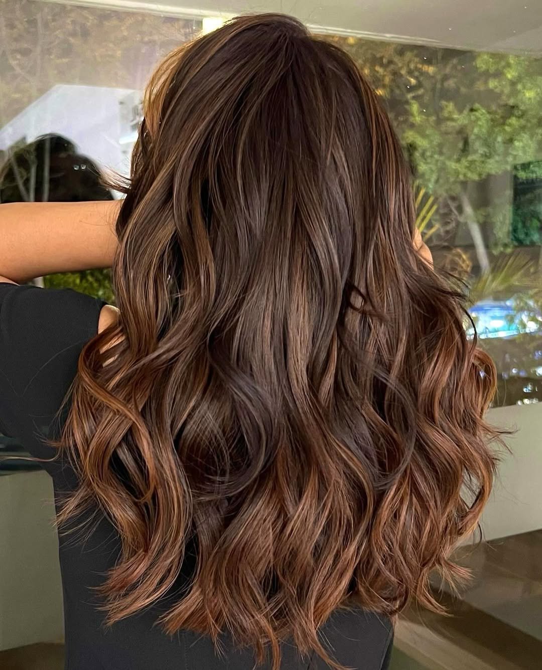 Keratin treatment result – smooth shiny hair at Gurgaon salon