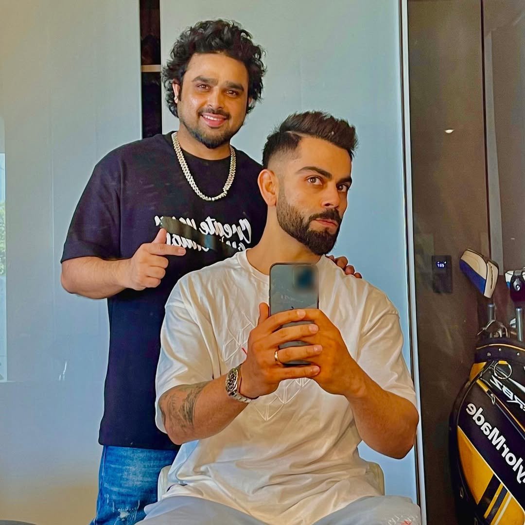 Men's precision fade haircut at Studio 17 Salon DLF Phase 1 Gurgaon