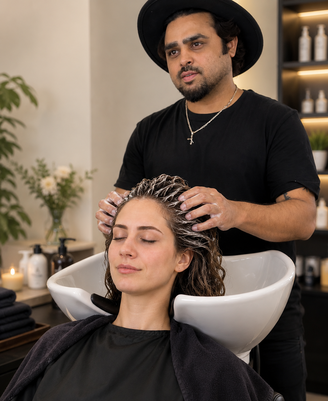 Luxury hair spa and deep conditioning treatment Gurgaon